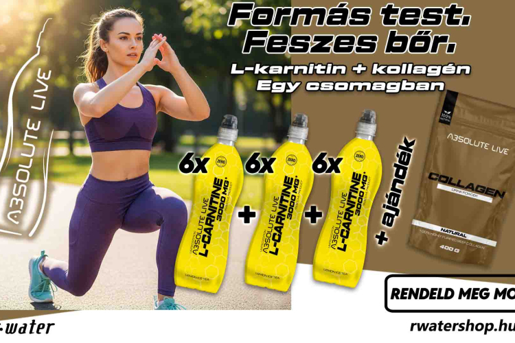 Segítsd szervezetedet a fogyásban L-karnitinnel – csapj le az Absolute Live akciójára!